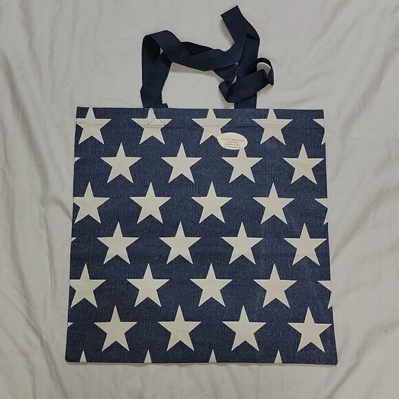 THE COUNTRY HOUSE COLLECTION VINTAGE STAR TOTE BAG - NEW! - Picture 3 of 5